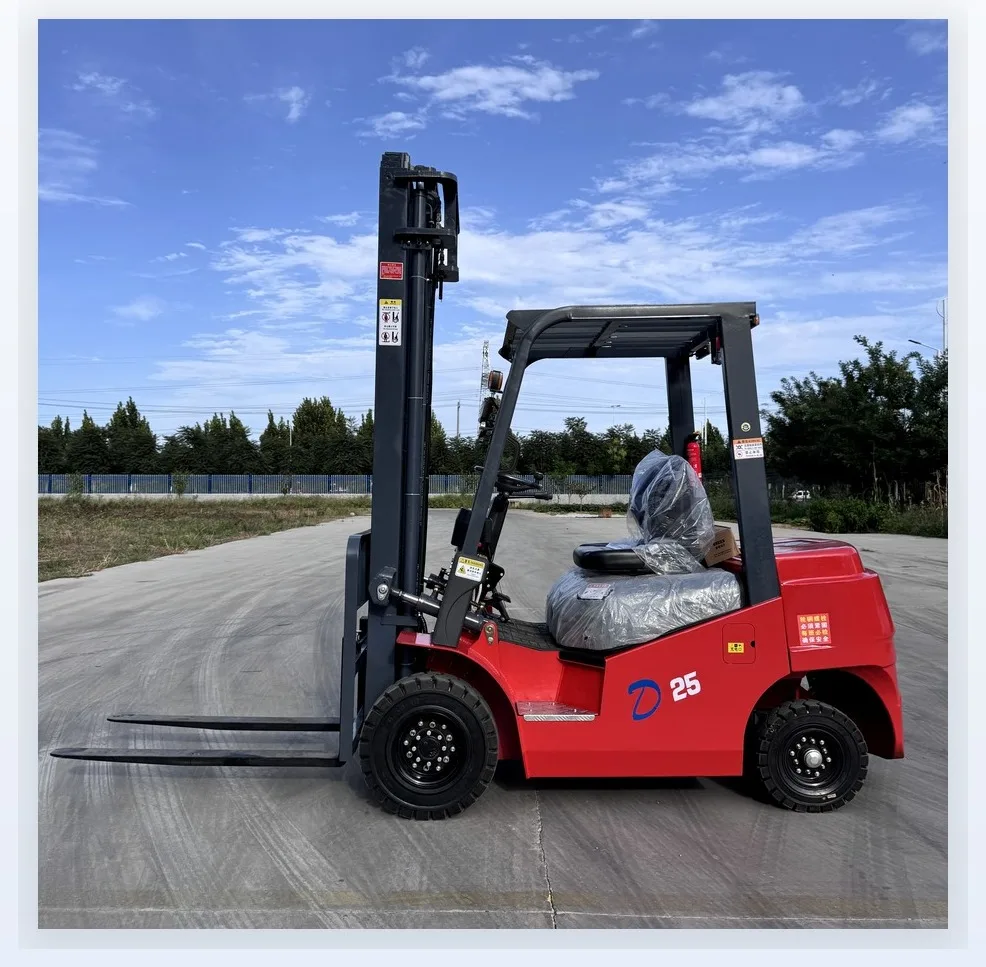 D25 Split cast-iron counterweight electric forklift
