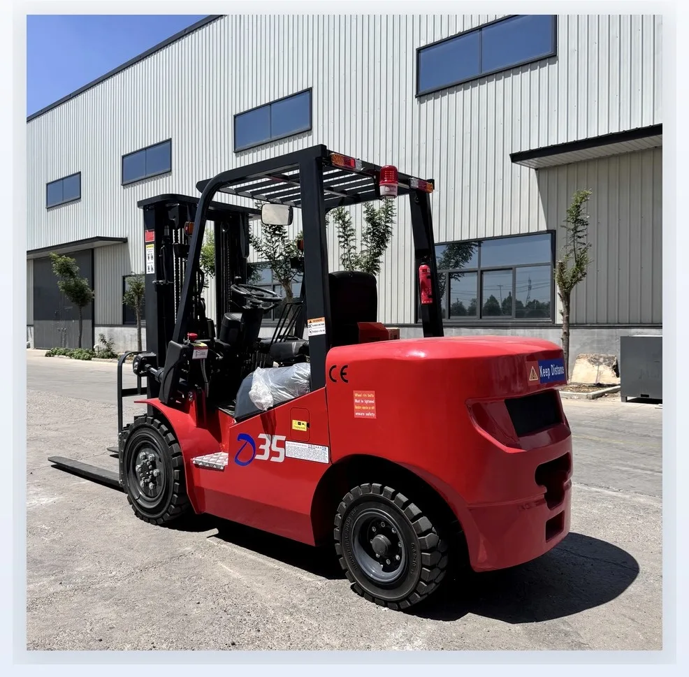 D35 Split cast-iron counterweight electric forklift